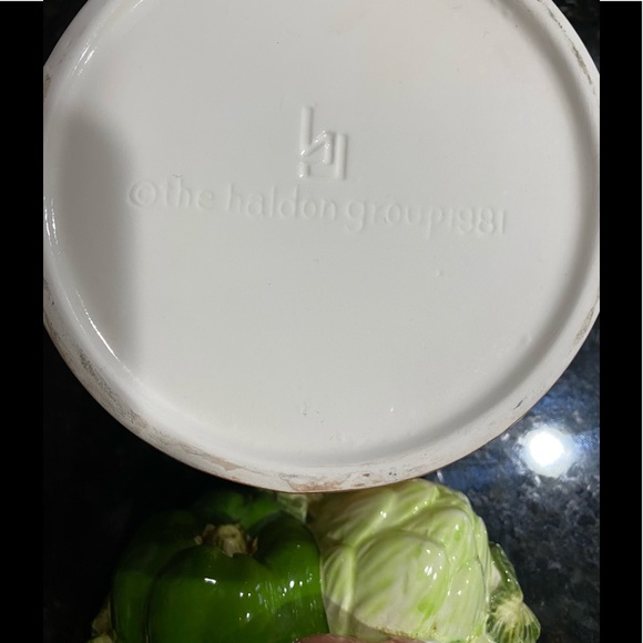 Vintage RARE 1981 HALDON GROUP 4 PC Vegetable Canister Set - Picture 8 of 13